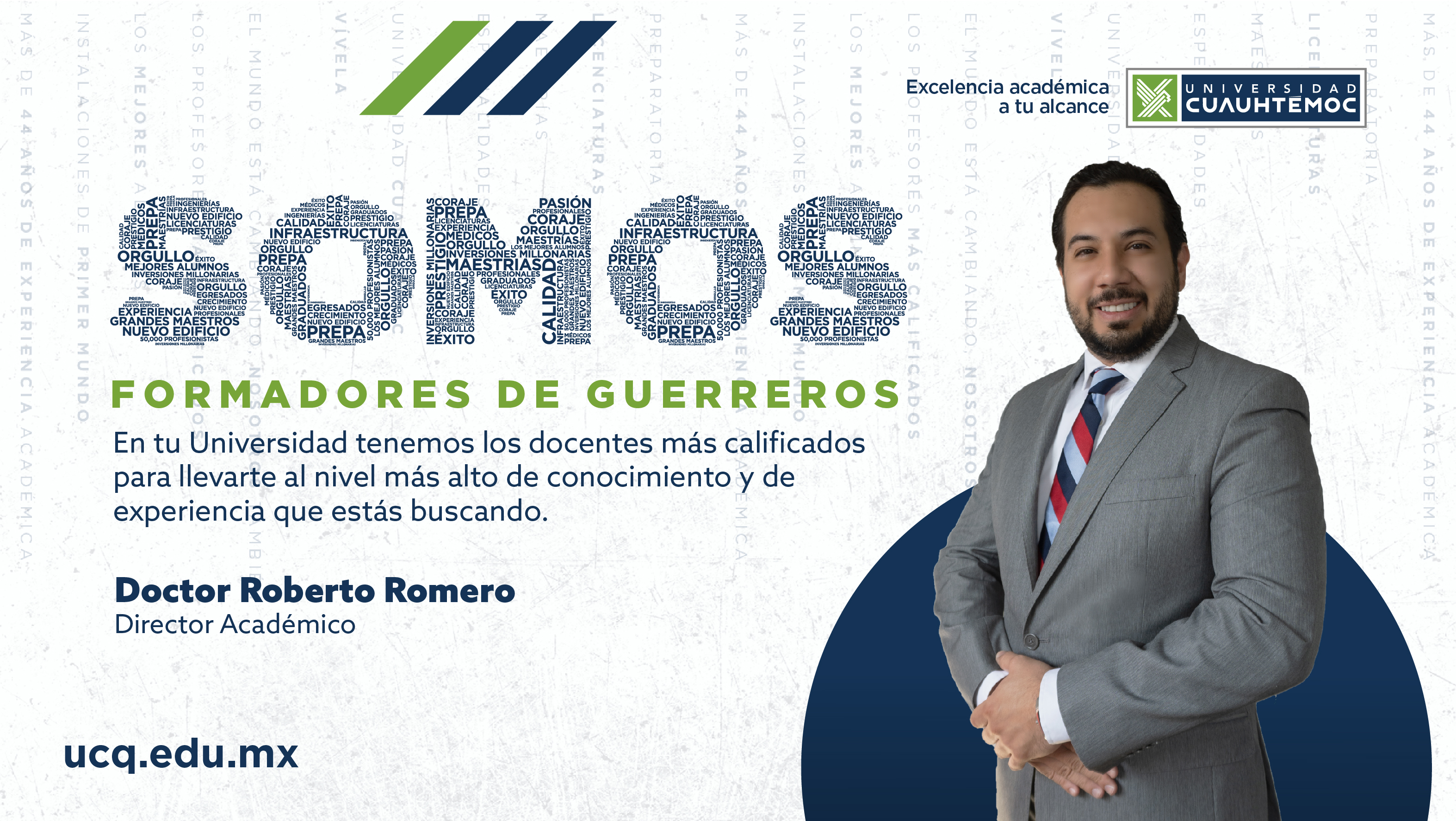 #SomosFormadoresDeGuerreros Conoce al Dr. Roberto Romero